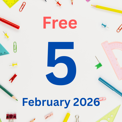 Year 5, All Topics, 5 Sheet Pack, February 2026